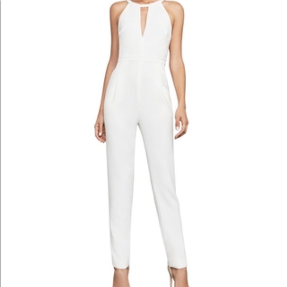 BCBG Pants - BCBG White Jumpsuit